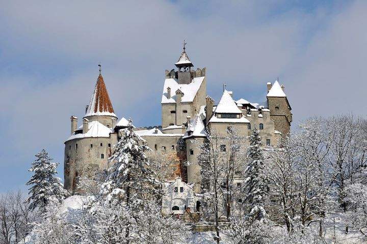 Bran Castle in Bran, Romania