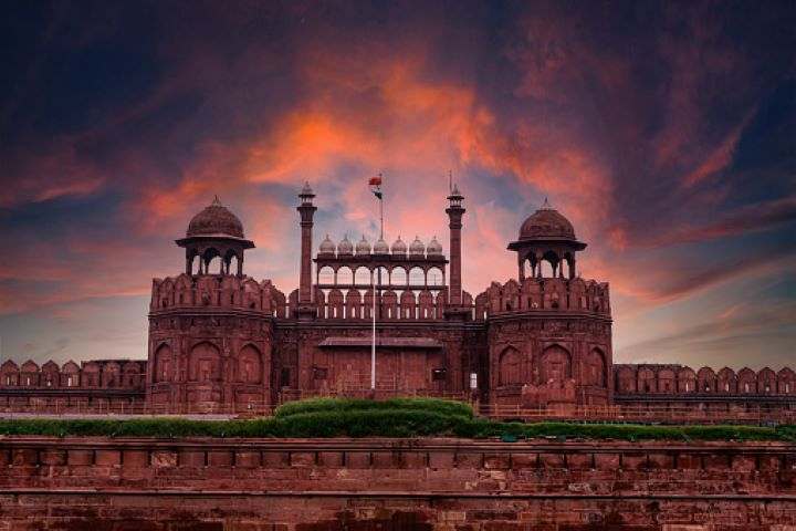  Red Fort in Delhi, India