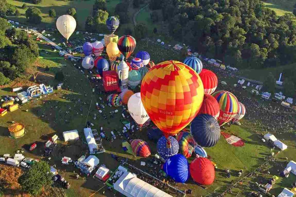 The International Balloon Festival in Bristol