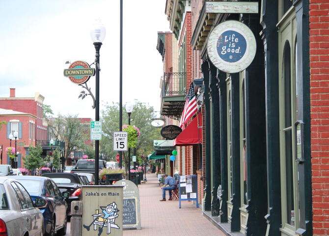 Explore the Historic Main Street and Shops