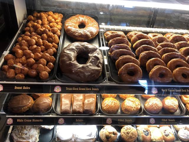 Round Rock Donuts to sample hand-rolled pastries.
